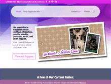 Tablet Screenshot of lovealotkennels.com